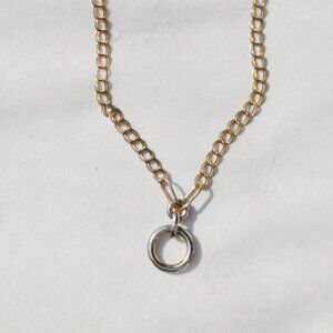 Bronze Handmade Contemporary Loop Necklace